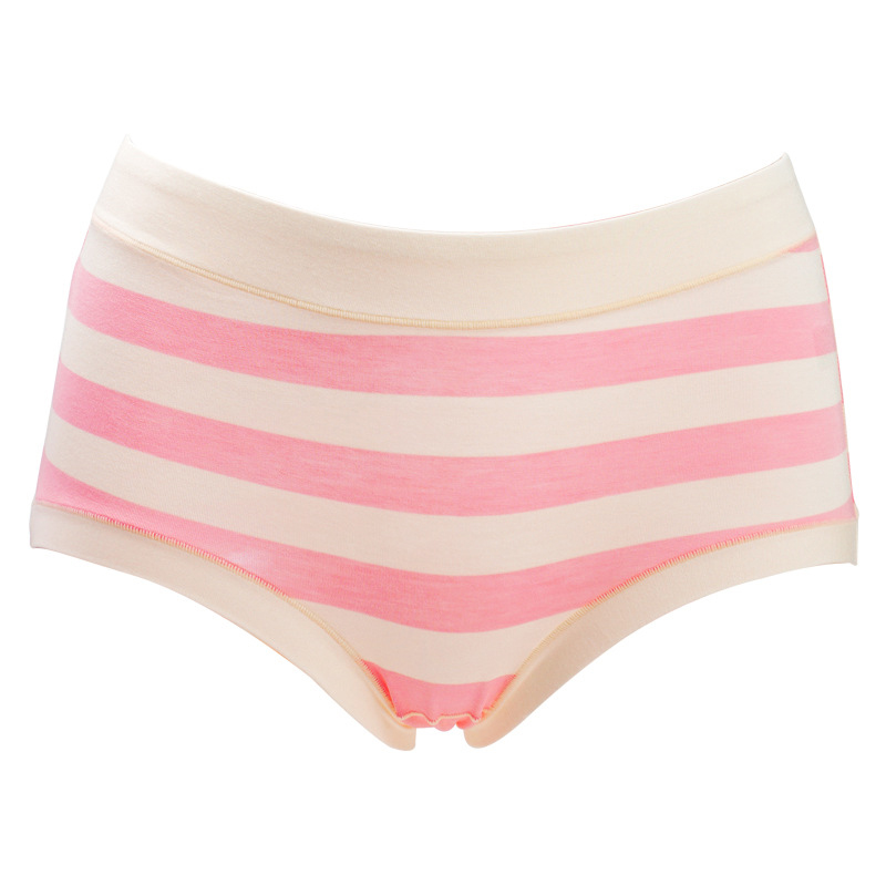 Bikini Cotton Stretch Hipster Panties , Plaindyed Plus Size Women Underwear