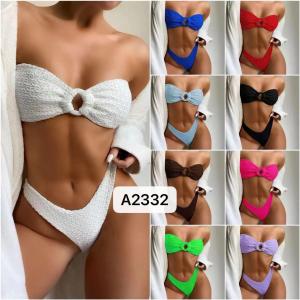 Wholesale Swimming Suits Bikini Sexy Strength Abrasion Resistance High Elastic Backless Sexy White Lady from china suppliers