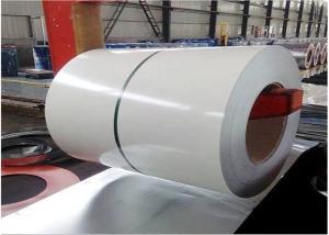 Wholesale White Blue Color PPGI Steel Coil , Pre Painted Metal Sheet Double Coated from china suppliers