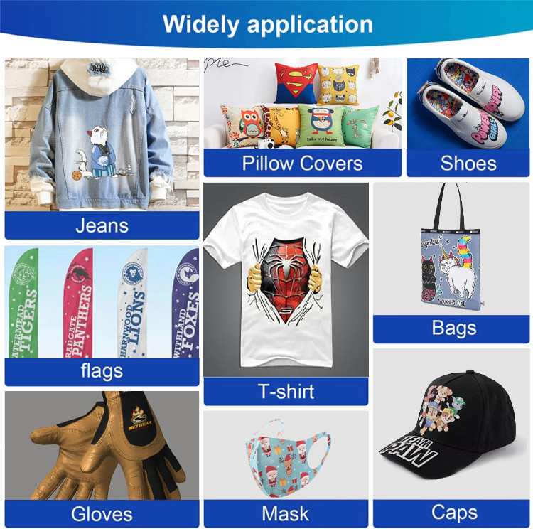 100M Per Roll DTF Film Seconds-Peeling PET Film 30 33 60Cm Heat Transfer PET Film For T Shirt