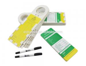 Wholesale Combination Safety Scaffolding Tag with 10pcs Holders 20pcs Tags & 2pcs Marker Pens from china suppliers