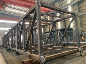 Wholesale Q235 Q355 Steel Structure Frame Box For Equipment 36x9x8m from china suppliers