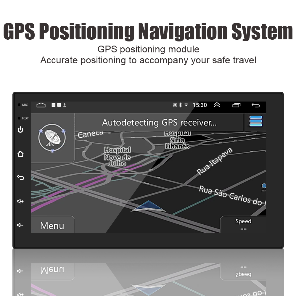 Universal 9/10.1 Inch CarPlay Android GPS Navigation Player for Double 2 Din Car Radio
