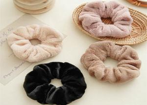 Wholesale Autumn winter fur small rabbit hair colic hair accessories coffee black tie head rope spot wholesale from china suppliers