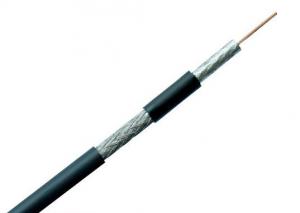 Wholesale 14 AWG Solid Bare Copper Coaxial Cable For Satellite TV Low Density PE Dielectric from china suppliers