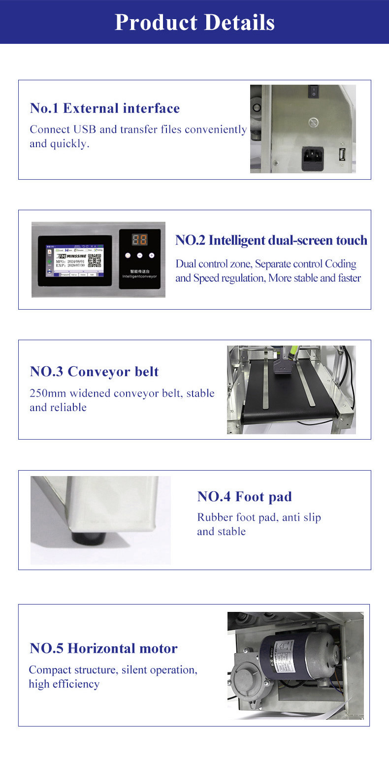 Inkjet Coding Paging Machine for Friction Feeders