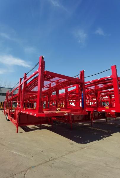 Car Transport Truck Trailer 6-8 Cars Transport Semi Trailer with 24hour Online
