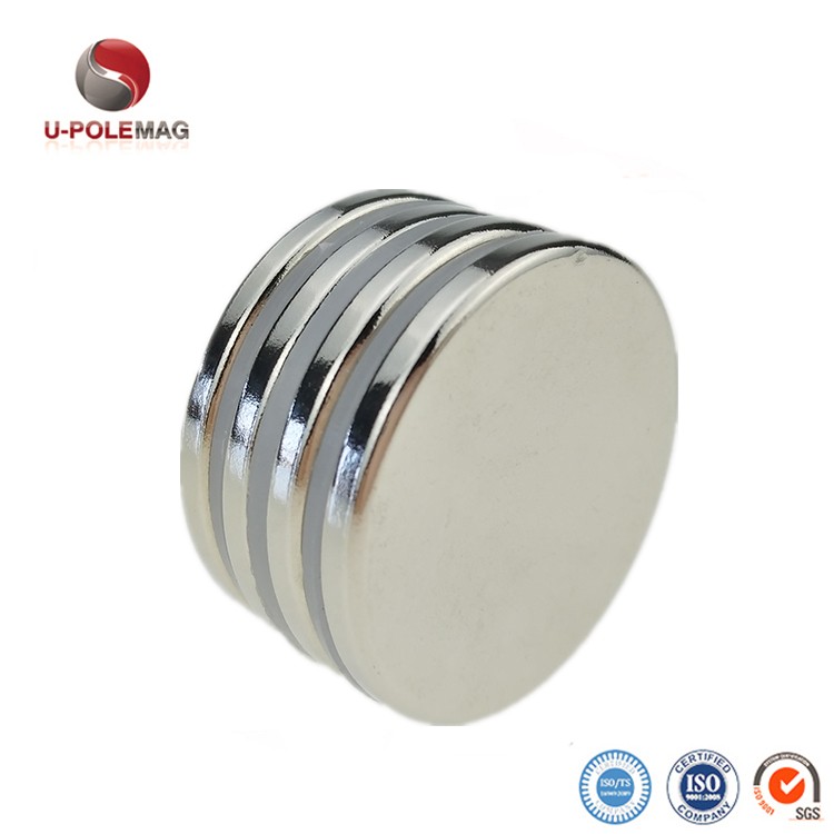 Customized Neodymium Magnet Disc Ndfeb Round Magnet with ±1% Tolerance Direct Sell