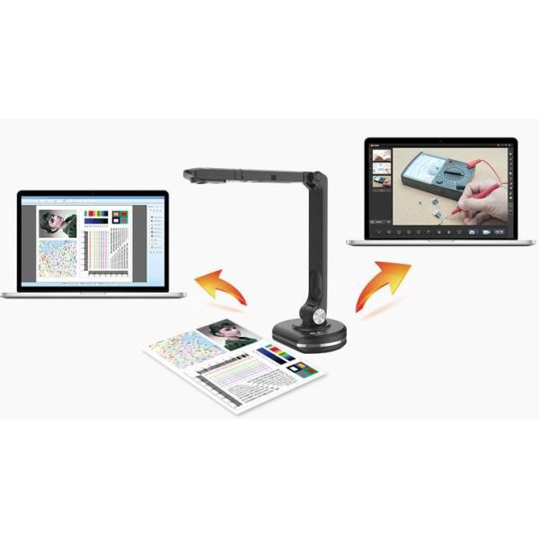 3264 x 2448 Document Camera Visualizer 8 Mega Pixels A3 A4 Style