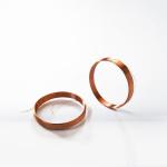 0.02mm Self Bonding Enamelled Copper Wire / Magnet Copper Wire For Headset Voice