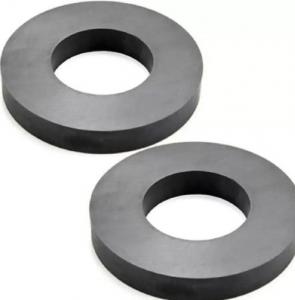 Wholesale Hard Ferrite Industrial Strength / Durable Round Ceramic Magnet Rings from china suppliers