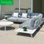 Outdoor Aluminum Furniture Garden Aluminum Sofa Set for Aluminum Material