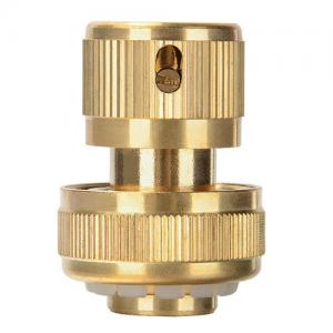 Wholesale 4PCS Brass Garden Hose Connectors , Brass Hose Pipe Tap Connector from china suppliers