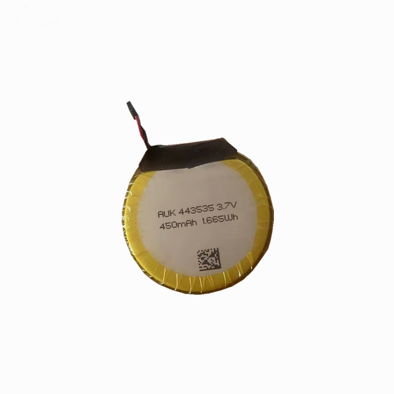 Wholesale Customized 3.8v 225mAh 363027 3.7v Lithium Polymer Rechargeable Lipo Round Battery Cell Battery Pack With Connector