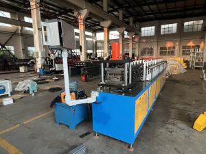 Wholesale 0.7-1.2mm Thickness Metal Rolling Shutter Door Roll Forming Machine Hydraulic Station Power 4KW from china suppliers