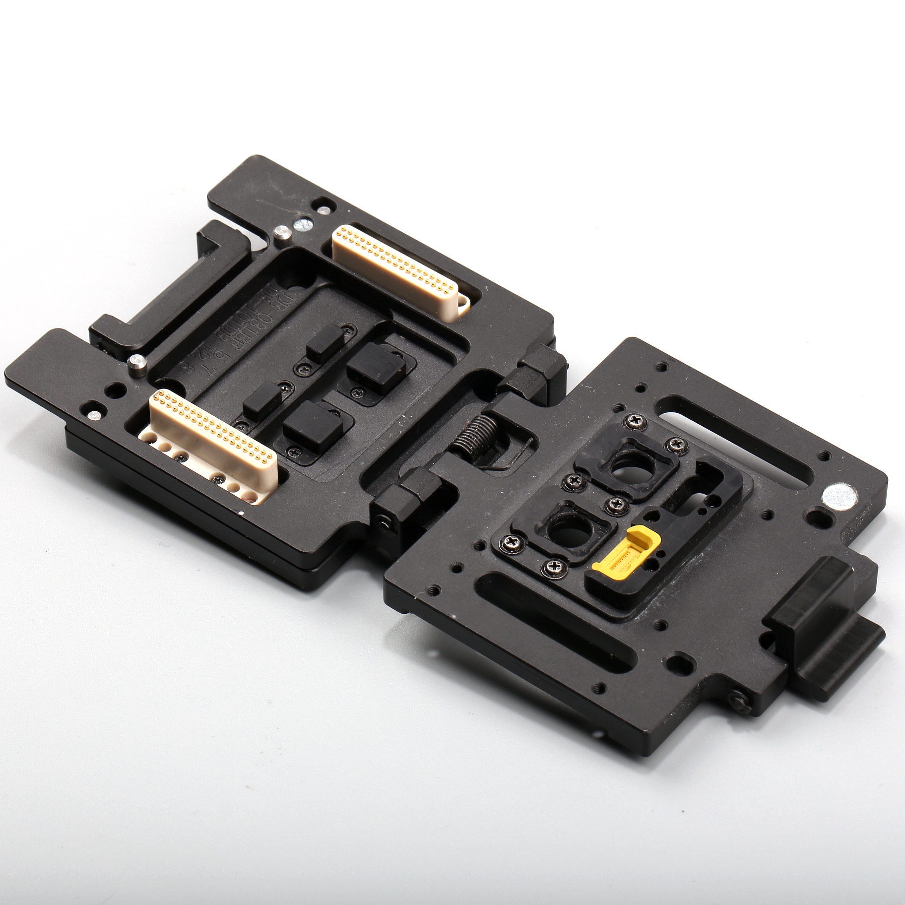 Plastic Machining Ceramic Peek Combination Part Custom Black Color