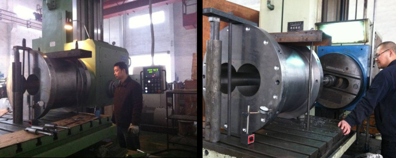 16 - 400mm Extruder Machine Parts Maris Shaft / Barrel / Screw Elements