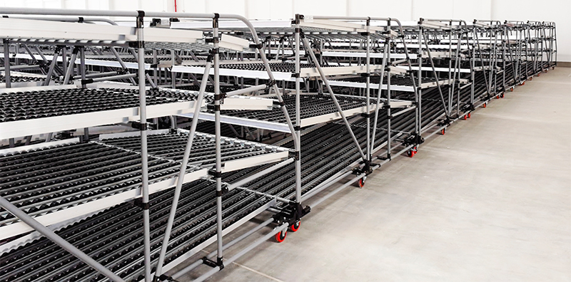 Carton Flow Rack Gravity Flow Roller Racking Gravity Flow Shelving