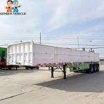 1 Meter Side Wall Semi Trailer For Bulk Cargos
