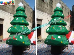 Wholesale Holiday Inflatable Christmas Tree Decorations PVC from china suppliers