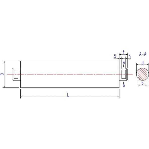 Anti Corrosive UHMW PE Conveyor Roller For Metallurgy Industry