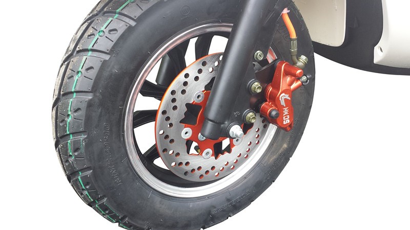 TDX20Z 60V 2000w Electric Scooter with 3.5-10 Tire Size and Front Disc Rear Drum Brake