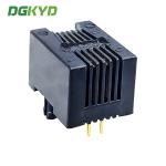 DGKYD53211164IWA1DY4 RJ11 interface 6P4C connector fully plastic direct