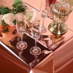 137x274cm Polyester Vinyl Foil Plastic Wedding Tablecloths