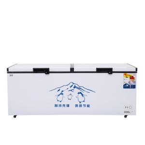 Wholesale kitchen freezers four-door upright freezer Stainless Steel Refrigeration Equipment Stainless Steel Chest Freezer from china suppliers