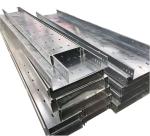 Screws Installation Hot Dip Galvanized Perforated Cable Tray 1.5-2.5mm Thickness