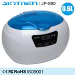 Digital Timer Jewelry Ultrasonic Cleaning Machine , Ultrasonic Bath Cleaner 0.6L