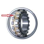 Double Row Spherical Roller Bearing Cages Material Brass For Two Rows Of