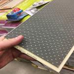 Blue Vinyl Plank Floor Underlayment 180kg/M3 for Floating Floor