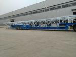 ABS Ebs Hydraulic Lifting 12 Tire Double Deck Car Carrier Trailer for Towing