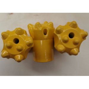 diamond drill rod b22 32mm tapered hard rock button drill bit