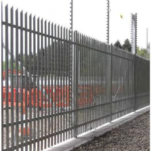 Wholesale TLWY Hot Dipped Steel Palisade Security Fencing Panel Width 2.75m from china suppliers