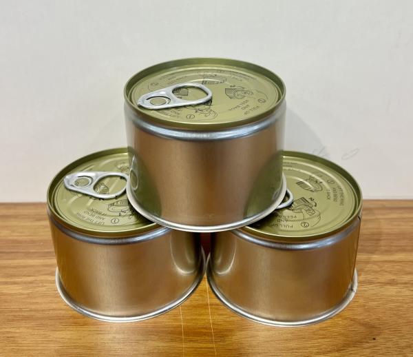 Tea Tin Metal Packaging Box With Window Food Grade Metal With Lid Luxury Chinese