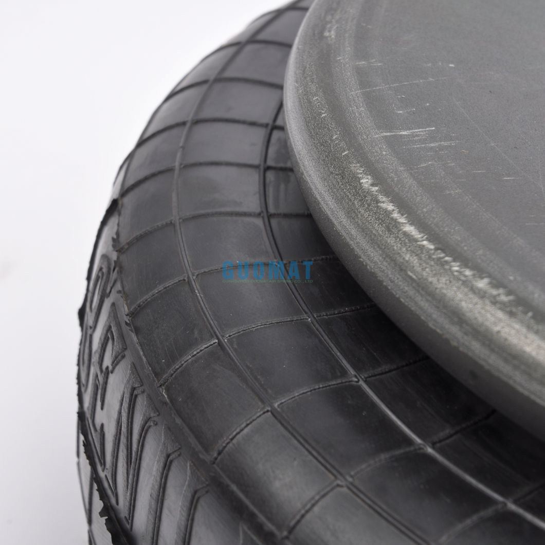 W01m586100 Single Convoluted Air Spring Guomat No. 1b53014 3/4 NPT Air Inlet Two Ply Bellows