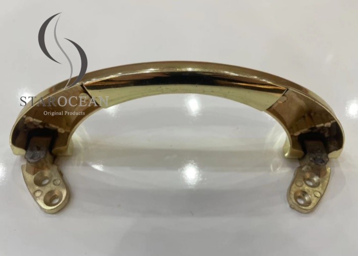 Zamak Material Coffins And Caskets Accessories Shining Gold Plating ZH004