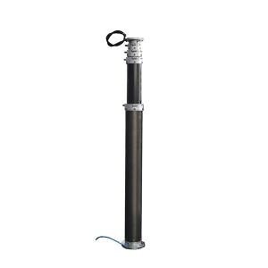 Wholesale 6m lockable CCTV pneumatic telescopic mast / CCTV poles/ aluminum telescoping mast from china suppliers