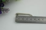 Small metal fitting supplier provide 20mm detachable metal D ring buckle for