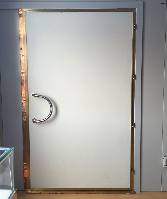 Manual Rf Shielding Mri Doors Faraday Cage Installation