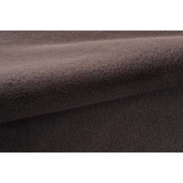 Stock Many Color 100% Polyester 20mm 670GSM Plush Thick Faux Lifelike Mink Sable Fur for Blankets Women's Coat Pet Blanket