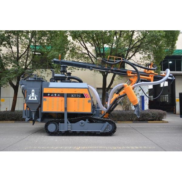 KT7 Deep 25m Drilling Rig Portable Blast Hole Integrated