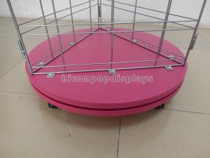 Wholesale Flooring Wood Turntable Spinner Display Rack Metal Hook Toys Hanging Display Rack from china suppliers