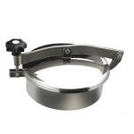 Normal Pressure Stainless Steel Manhole Cover , Tank Round Manhole Cover