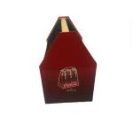 Beer Storage Galvanized Metal Buckets , Square Ice Bucket With Opener
