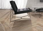 Porcelain Wood Effect Tiles For Outside Inside 900x150mm Size CE Certificate
