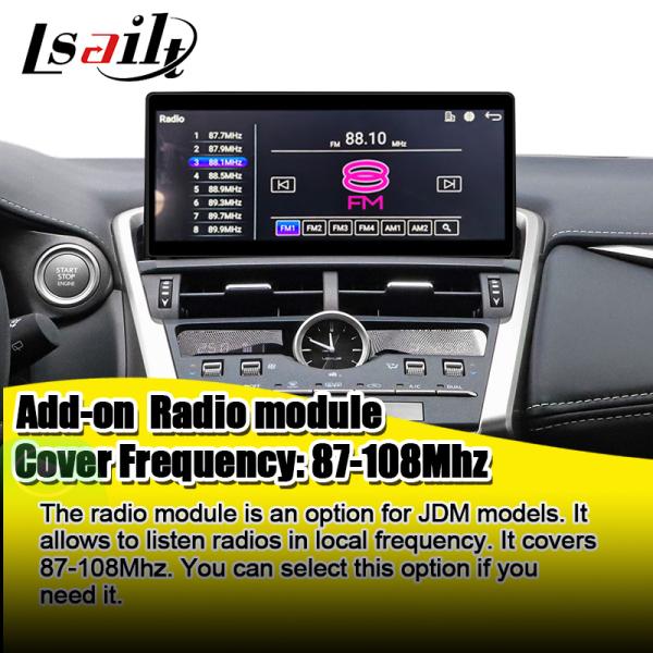 Lexus Android Screen for Lexus NX200T NX300H 2015-2017 10.25 Inches IPS HD Display Android 13 Wireless CarPlay, Android Auto