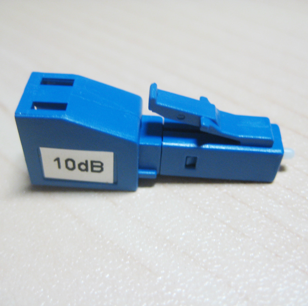 ODM 10dB LC/UPC Apc Fiber Optic Attenuator Connector